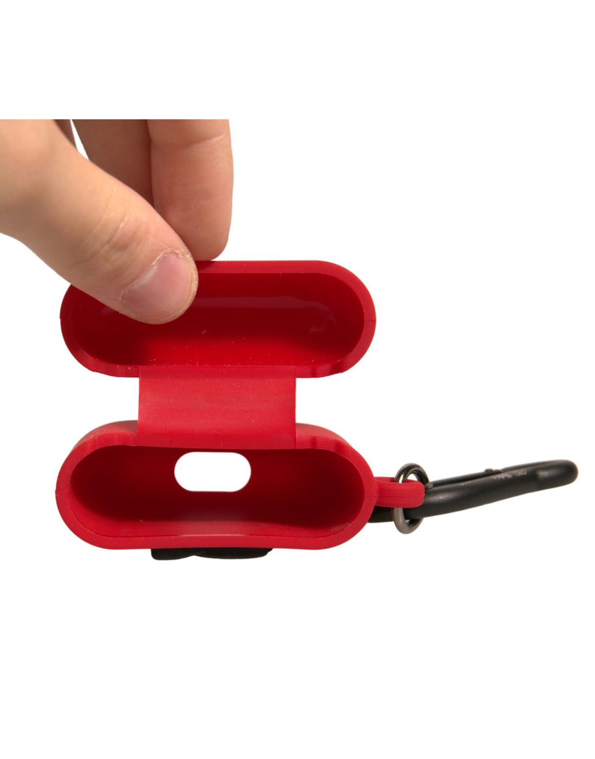Dolce & Gabbana Rubber & Silicone Earbuds Carrying Case - Red