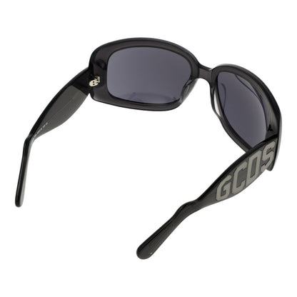 GCDS Butterfly Non-Polarized Dark-Tint Acetate Sunglasses - Black