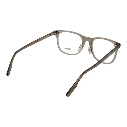 Eyeglasses Frames by Ermenegildo Zegna for men in acetate brown showcases a refined full-frame frame design with a refined brown coloured frame finish for a refined and sophisticated look.