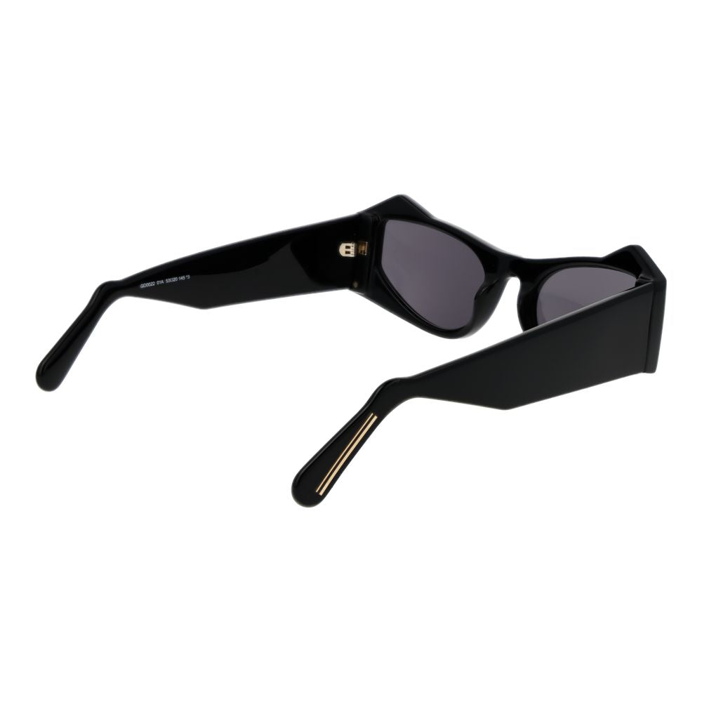GCDS Cat-Eye Non-Polarized Dark-Tint Acetate Sunglasses - Black