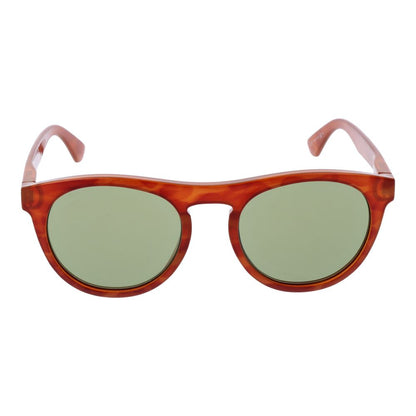 Sunglasses by Serengeti for unisex in plastic orange features an lustrous full-rim panto frame design with orange coloured frame detailing and photochromatic category-2-medium-tint lens for a lustrous aesthetic.