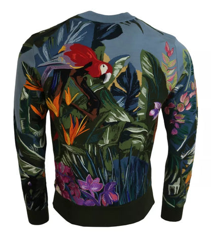 Dolce & Gabbana Men's Wool & Silk Sweater - Multicolor