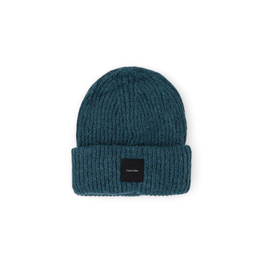 Calvin Klein Green Alpaca Leather Hats & Cap
