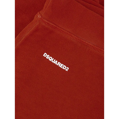 Jeans by Dsquared² for women in plush cotton red features a refined silhouette with a refined flared & wide, defined by a high rise and a refined long for a refined finish.