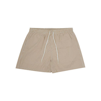 Boardshorts from Malo for men in polyester beige features a luxurious design from the Waves Men's Polyester Boardshorts collection, highlighting a premium look.