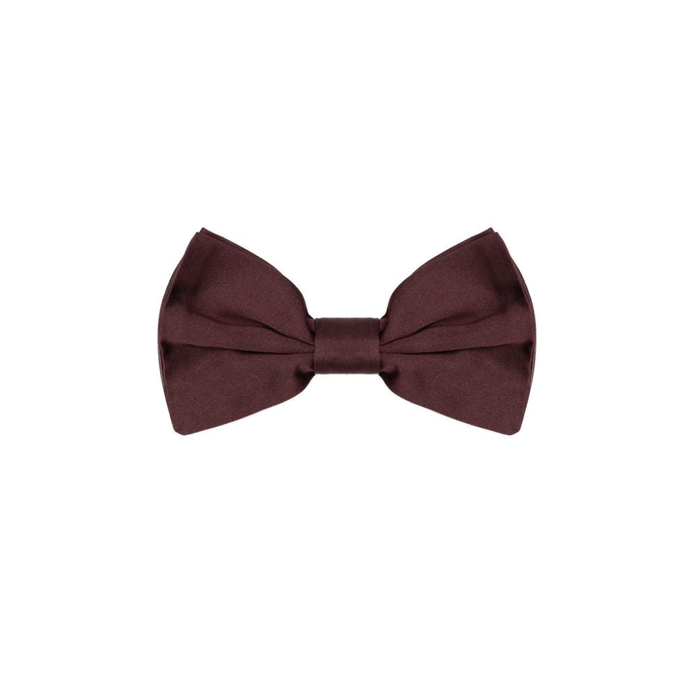 Necktie by Dolce & Gabbana for men in silk burgundy features a distinguished silhouette, artfully capturing the essence of the distinguished Silk Necktie design for a sophisticated look.