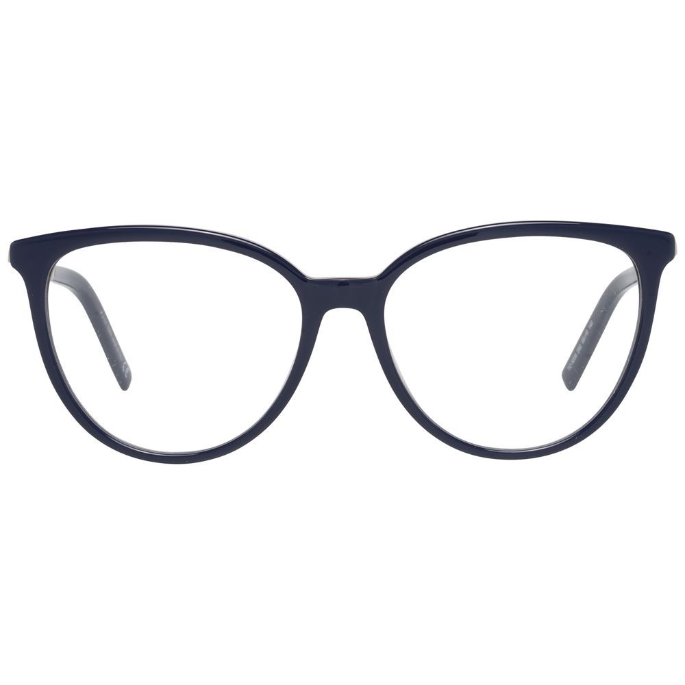 Eyeglasses Frames by Tod's for women in silk blue & signature features a refined silhouette, showcasing a refined blue coloured frame and full-frame frame design for a sophisticated, premium look.