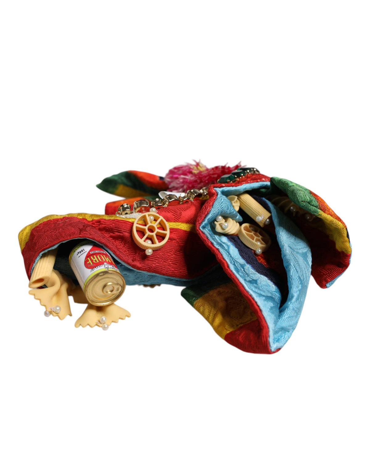 Dolce & Gabbana Cotton Viscose & Crystal Headband - Multicolor Floral
