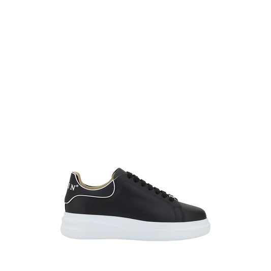 Sneakers by Philipp Plein for men in bos taurus calf leather black & monogram features an timeless silhouette from the Men's Fashion Bos Taurus Calf Leather Sneakers collection, showcasing a signature fashion style with an timeless finish.