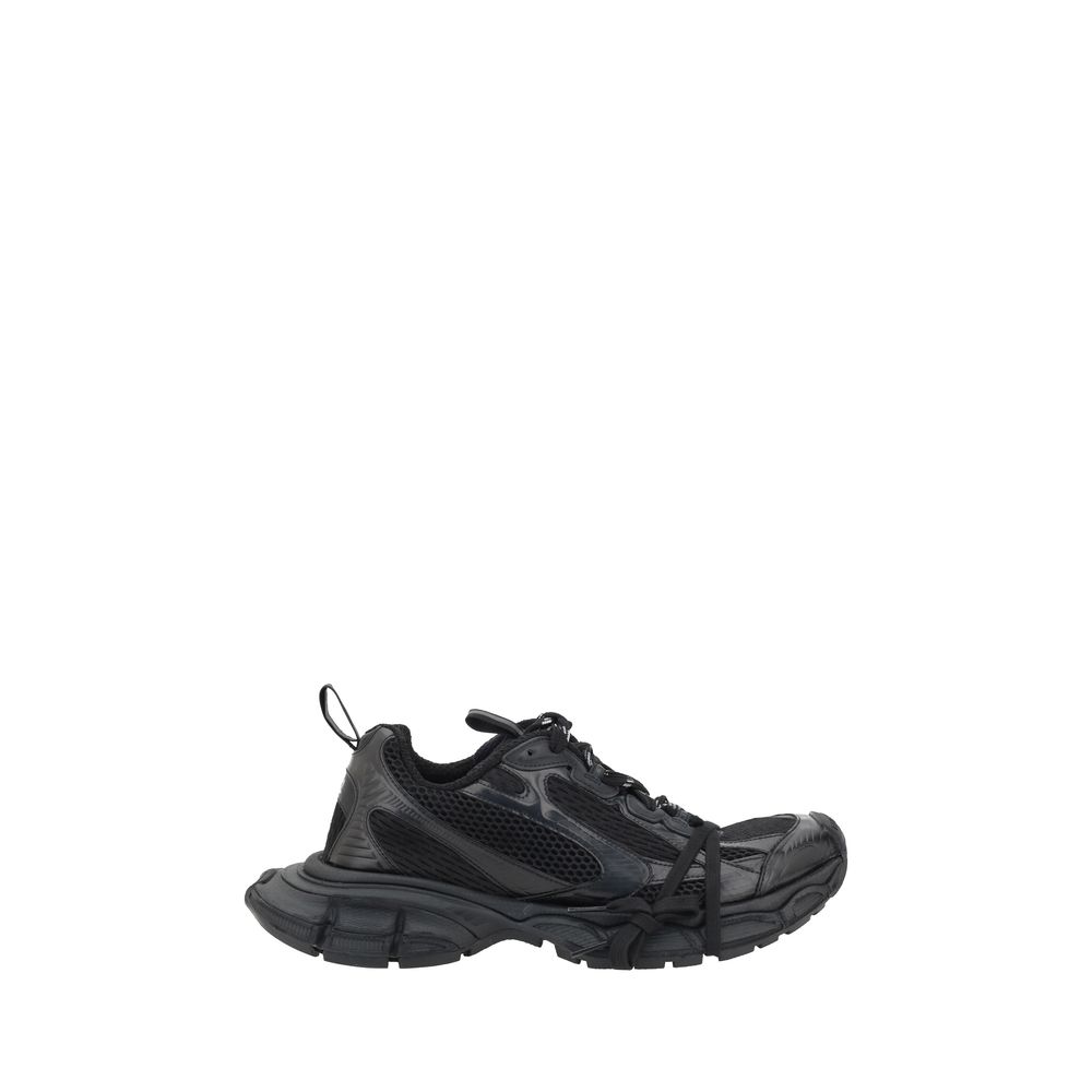 Sneakers by Balenciaga for men in mesh black presents a on trend silhouette from the Men's Chunky Mesh Sneakers collection, showcasing a on trend chunky style for an elevated aesthetic.