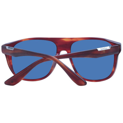 This Sunglasses by BMW for men in acetate brown presents a sumptuous silhouette, showcasing a sumptuous full-rim round frame design in brown coloured frame and high-performance non-polarized category-3-dark-tint lens.