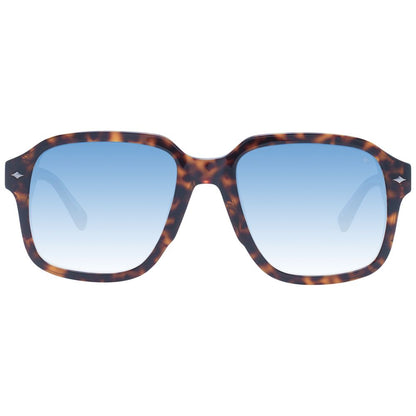 Sunglasses by Scotch & Soda for men in metal brown features an ethereal full-rim square frame design with brown coloured frame frames and gradient category-2-medium-tint lens for a ethereal finish.