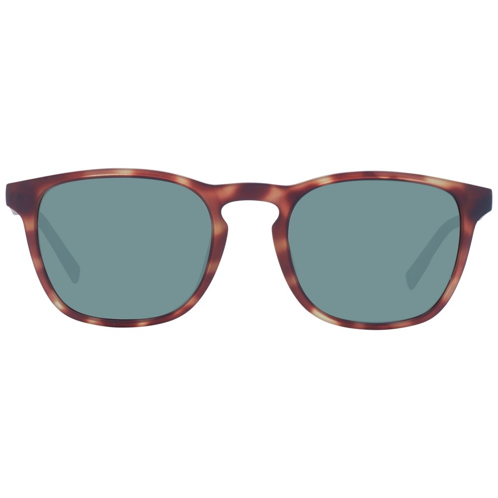 Timberland Square Polarized Dark-Tint Plastic Sunglasses - Brown