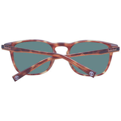 Timberland Square Polarized Dark-Tint Plastic Sunglasses - Brown