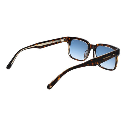 Sunglasses by Scotch & Soda for men in and brown presents a sumptuous silhouette, featuring brown coloured frame and full-rim square frame design with gradient category-2-medium-tint lens for a sumptuous look.