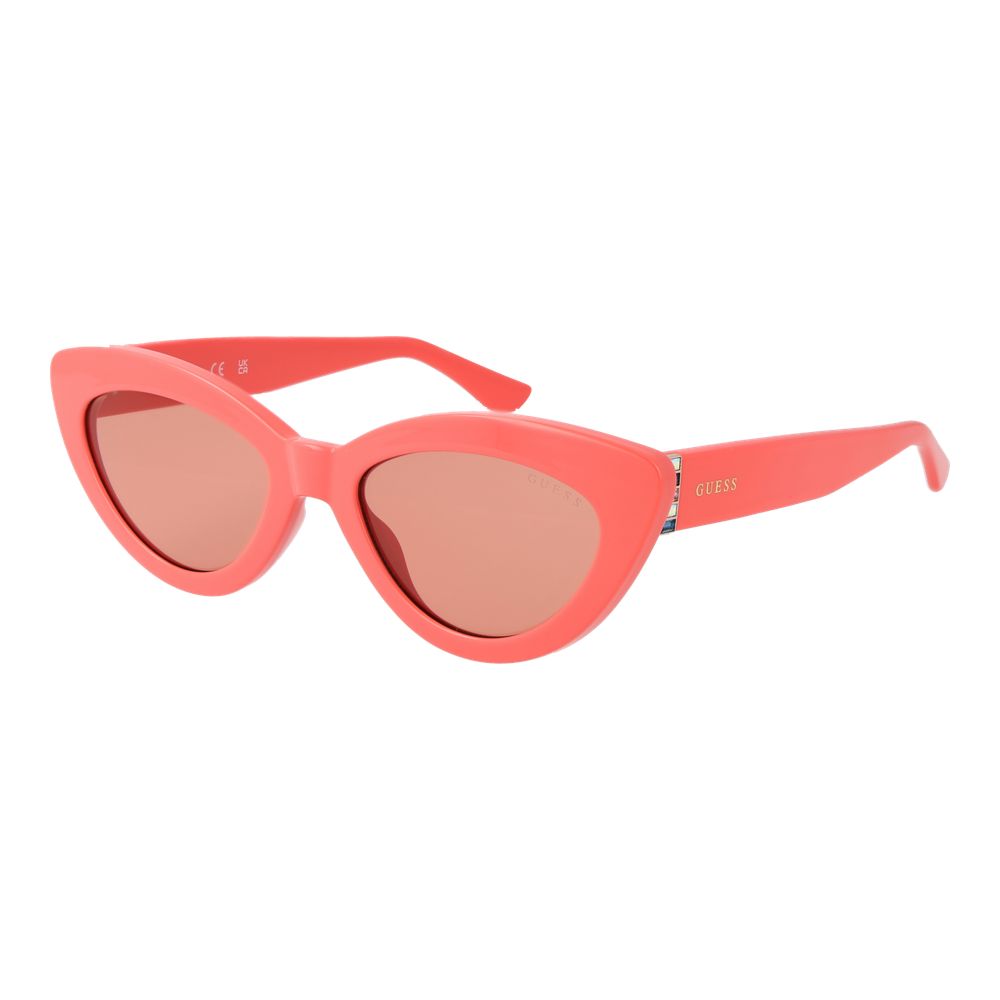 Guess Cat-Eye Non-Polarized Medium-Tint Plastic Sunglasses - Pink