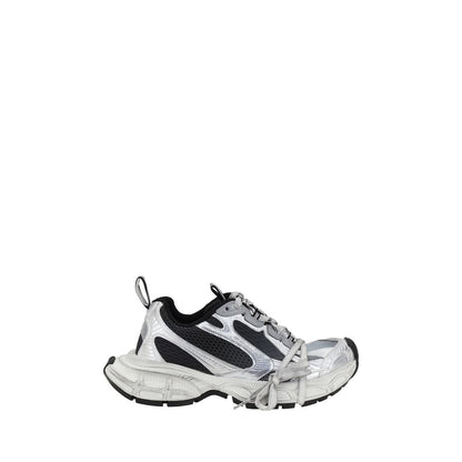 Sneakers by Balenciaga for women in mesh gradient & multicolor presents a sumptuous silhouette, artfully capturing the essence of the Aren Icon Women's Chunky Mesh Sneakers with its sumptuous chunky style design.