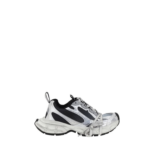Sneakers by Balenciaga for women in mesh gradient & multicolor presents a sumptuous silhouette, artfully capturing the essence of the Aren Icon Women's Chunky Mesh Sneakers with its sumptuous chunky style design.