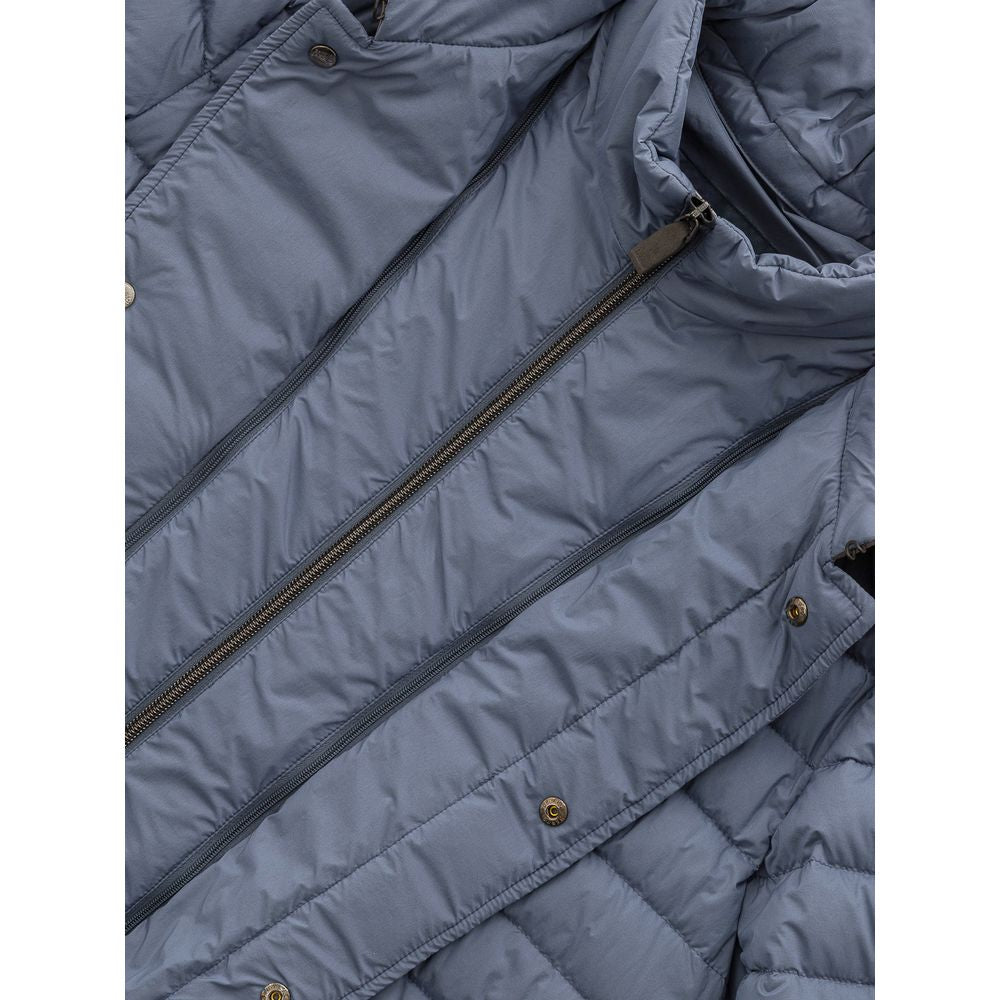 Puffer Jacket by Herno for men in polyester navy features an contemporary silhouette, showcasing a sophisticated and contemporary lightweight, pockets & insulated for a truly refined look.