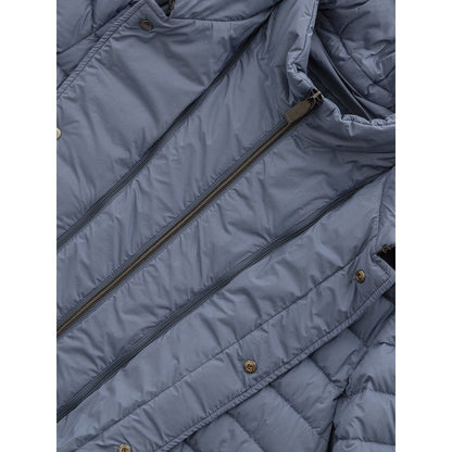 Puffer Jacket by Herno for men in polyester navy features an contemporary silhouette, showcasing a sophisticated and contemporary lightweight, pockets & insulated for a truly refined look.