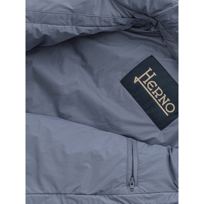 Puffer Jacket by Herno for men in polyester navy features an on trend silhouette, showcasing refined lightweight, pockets & insulated and a sophisticated for a truly on trend finish.