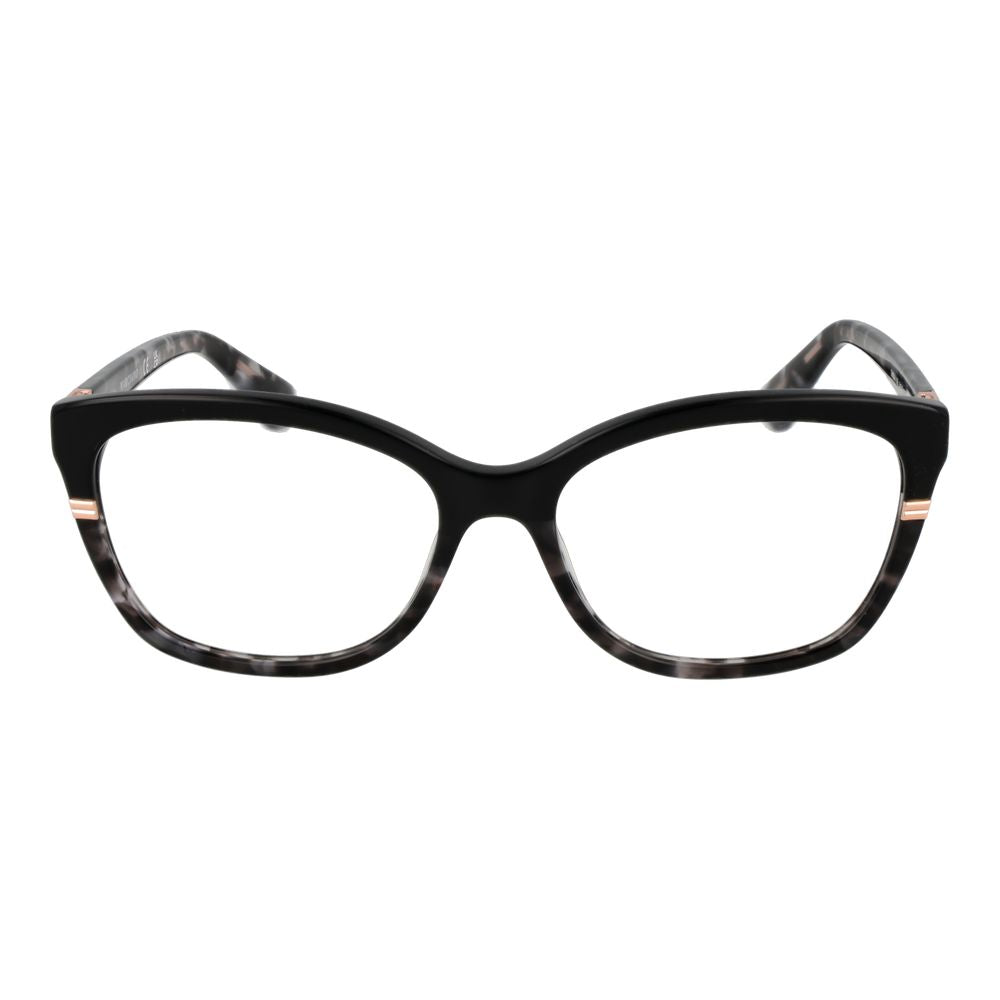 Eyeglasses Frames by Marciano by Guess for women in and black showcases an refined full-frame frame design featuring a sophisticated black coloured frame for an refined and refined aesthetic.