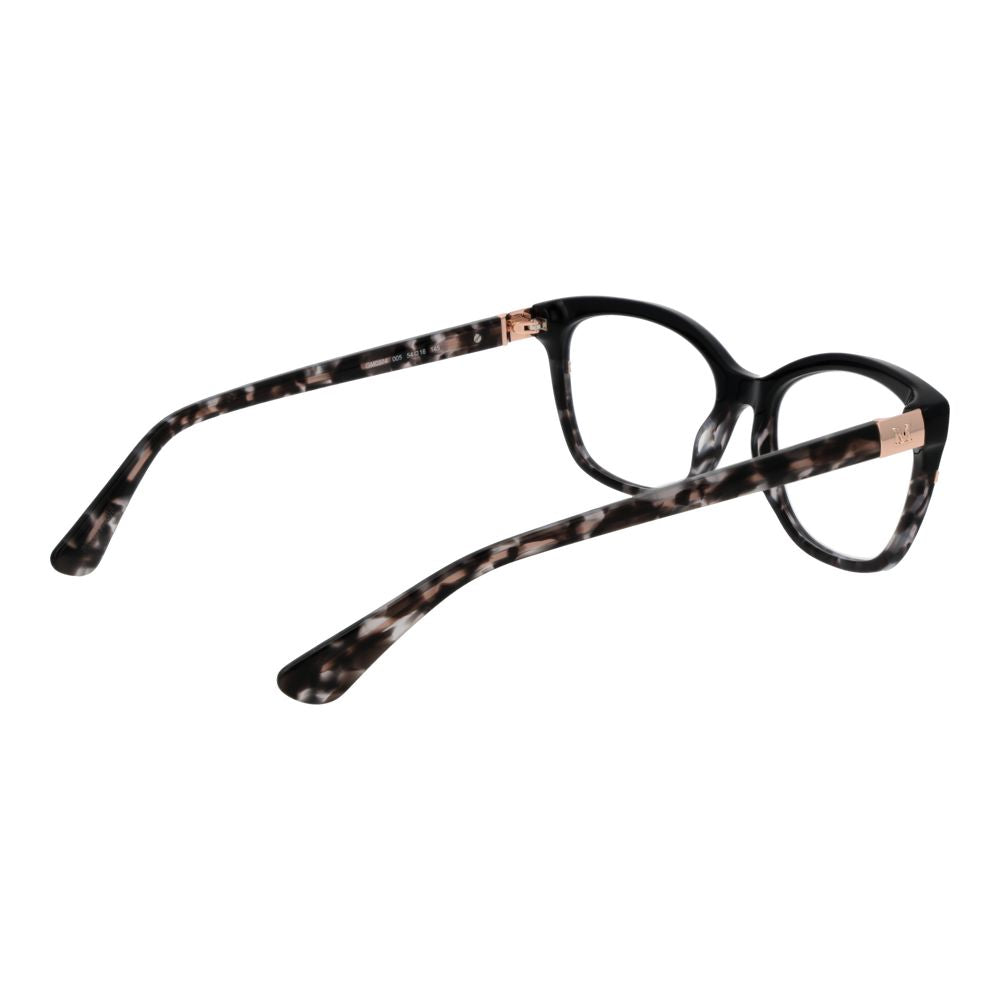 Eyeglasses Frames by Marciano by Guess for women in black features a refined silhouette, showcasing a refined black coloured frame and full-frame frame design for a sophisticated, premium look.