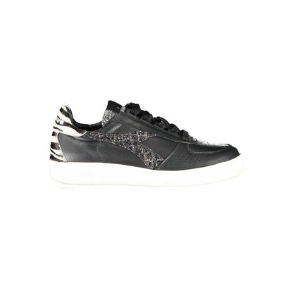 Sneakers by Diadora for women in fabric black features an sumptuous silhouette, showcasing the premium Women's Casual Fabric Sneakers in a sumptuous casual style that offers a sumptuous finish for refined style.
