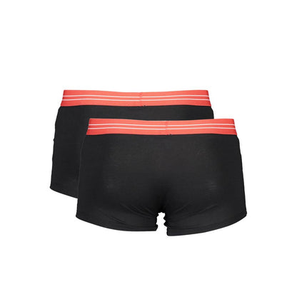 Underwear by North Sails for men in cotton black features a ethereal silhouette, showcasing the ethereal Men's Cotton Underwear design with a ethereal fit for a premium look.