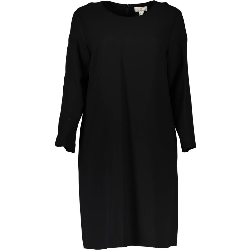 Gant Women's Cocktail Long-Sleeve Stretch Viscose Dress - Black