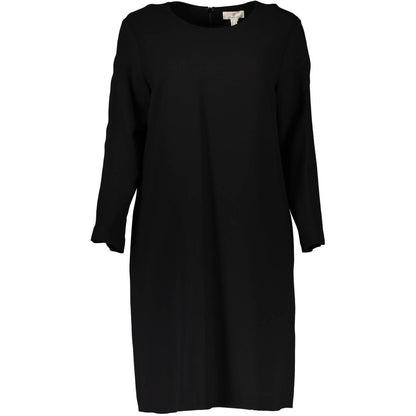 Gant Women's Cocktail Long-Sleeve Stretch Viscose Dress - Black