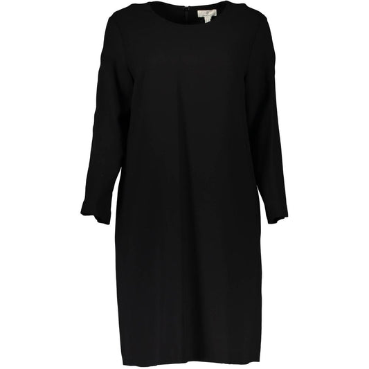 Gant Women's Cocktail Long-Sleeve Stretch Viscose Dress - Black