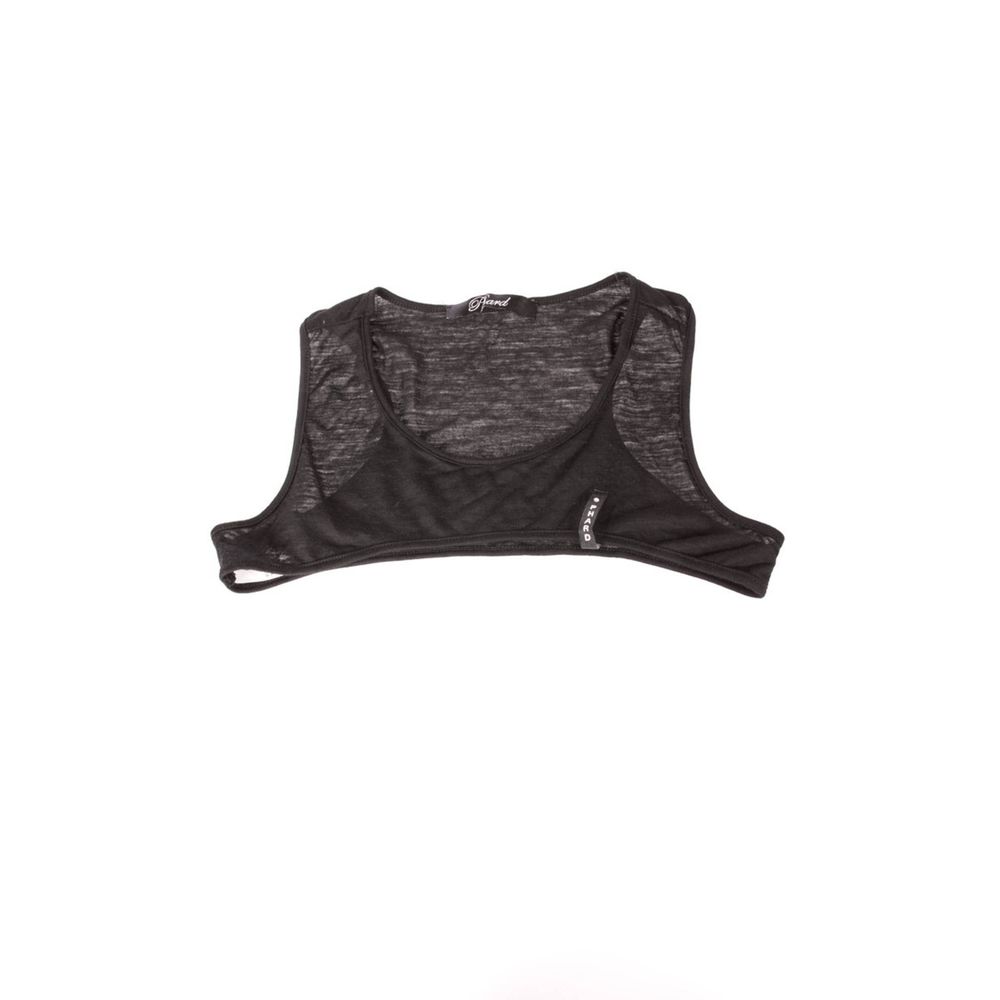Lingerie by Phard for women in wool black features an chic silhouette, showcasing the chic design of this Women's Wool Lingerie for a truly chic finish.