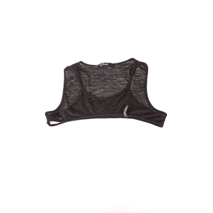 Lingerie by Phard for women in wool black features an chic silhouette, showcasing the chic design of this Women's Wool Lingerie for a truly chic finish.