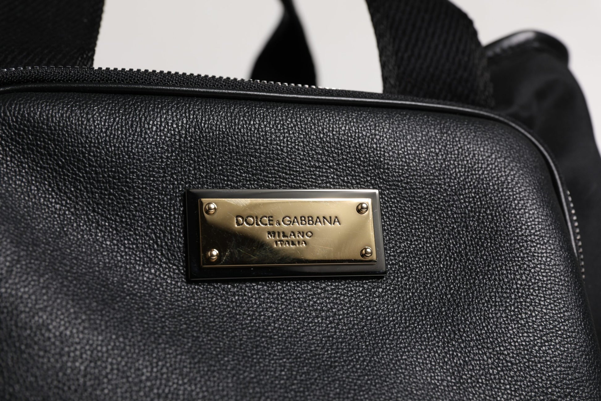 Pet Carry Backpack by Dolce & Gabbana for men in leather & nylon black & silver features an stately silhouette from the Leather Nylon Pet Carry Backpack range, with a secure zipper, ample , and versatile shoulder-strap, handle, adjustable-strap & detachable-strap.