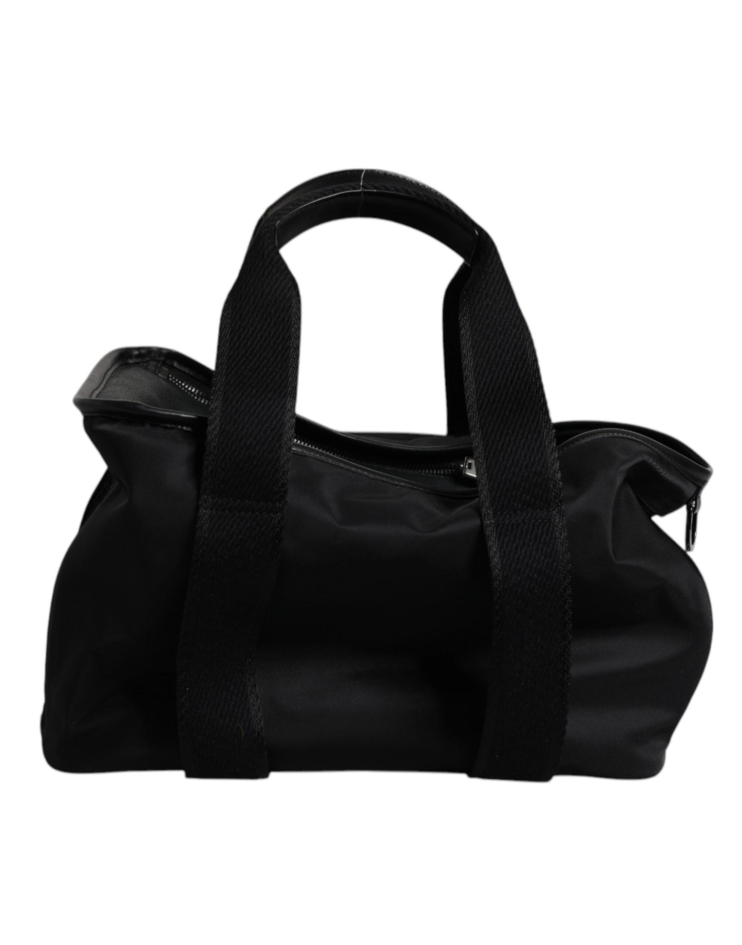 Pet Carry Backpack by Dolce & Gabbana for men in leather & nylon black & silver features a stately Leather Nylon Pet Carry Backpack design, showcasing a secure zipper, ample , and versatile shoulder-strap, handle, adjustable-strap & detachable-strap for a stately finish.