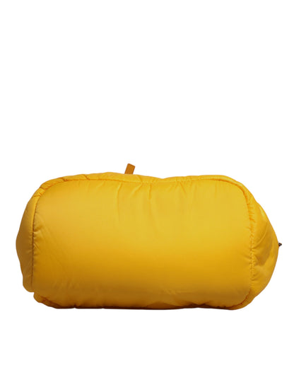 Tote Bag by Dolce & Gabbana for men in pu leather orange & yellow features a jet-set sophisticated PU Leather Tote Bag design with a secure zipper, ample internal-pockets, and versatile shoulder-strap, handle, adjustable-strap & detachable-strap for a jet-set sophisticated finish.