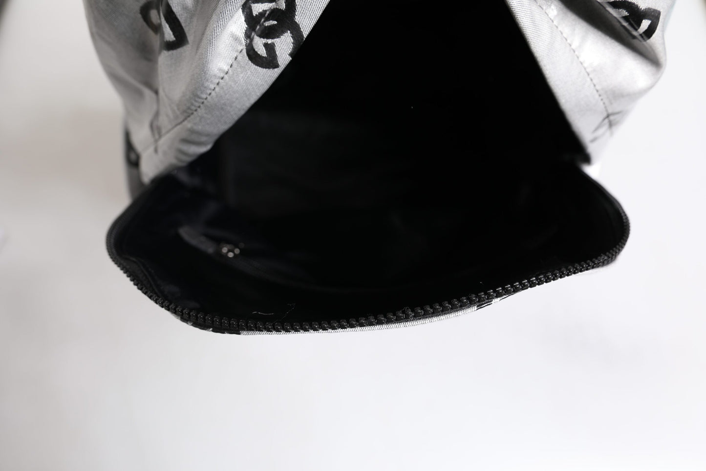 Backpack by Dolce & Gabbana for men in pu leather & cotton black, gray & signature showcases an architectural PU Leather Cotton Backpack design, featuring a secure zipper, ample , and architectural shoulder-strap & backpack-strap for a sophisticated look.