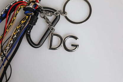 Shoulder Strap by Dolce & Gabbana for women in lyocell multicolor & silver features an stylish design, beautifully completing the signature look of the Logo Bag Lyocell Shoulder Strap.