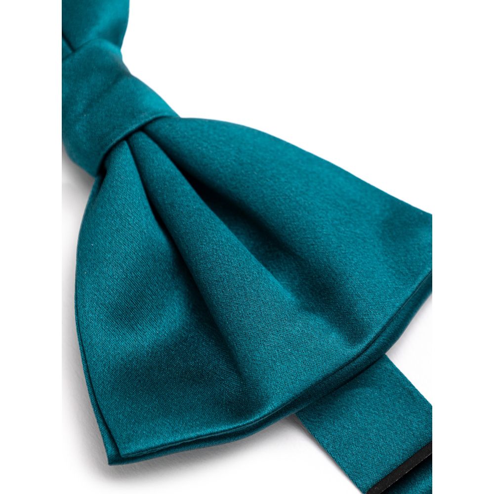 Necktie by Dolce & Gabbana for men in silk blue, emerald & green features an stately silhouette that beautifully highlights the sophisticated style of the Silk Necktie.