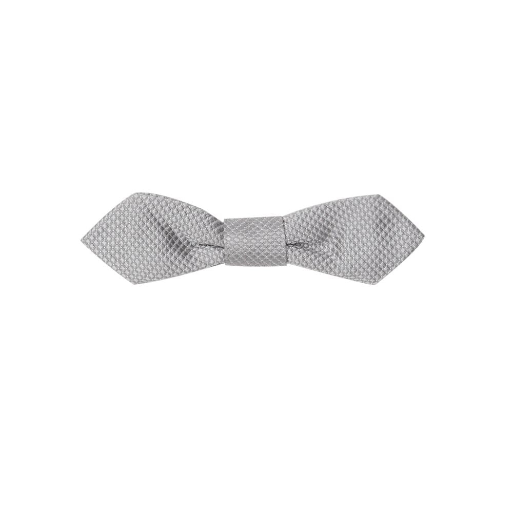Necktie by Dolce & Gabbana for men in silk silver features an stately silhouette that beautifully highlights the sophisticated style of the Silk Necktie.