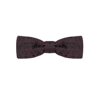 Necktie by Dolce & Gabbana for men in silk black & purple showcases a stately silhouette, expertly detailed with a stately finish that perfectly captures the sophisticated essence of the Silk Necktie.