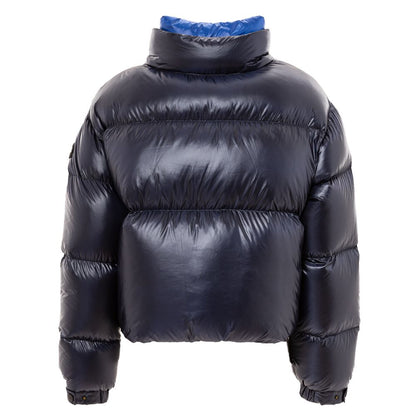 This Jacket by Add for women in polyamide blue showcases a magnificent silhouette, meticulously crafted with a distinctive and functional for a magnificent finish.