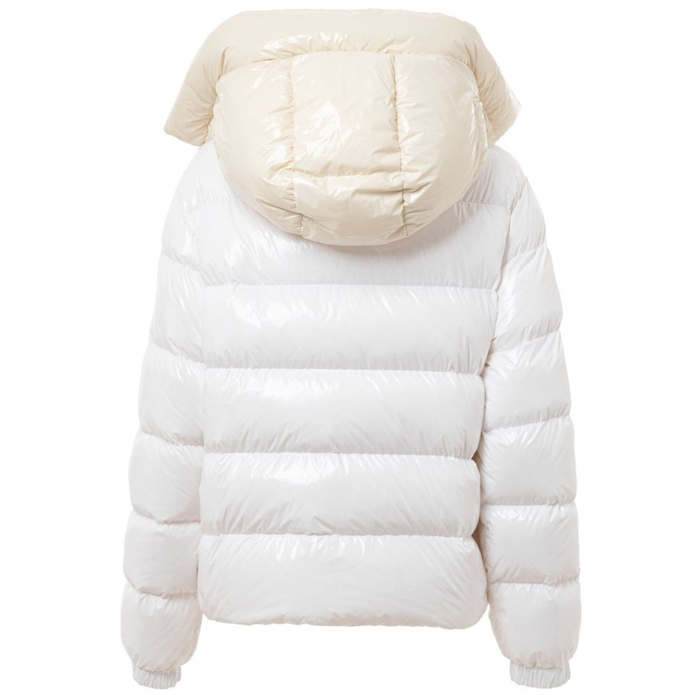 Jacket by Add for women in polyamide white showcases a contemporary silhouette, detailed with a contemporary and premium for a sophisticated finish.