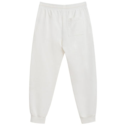 Jogger Sweatpants by Casablanca for men in cotton white features an sporty straight-leg with a and long, showcasing sporty .