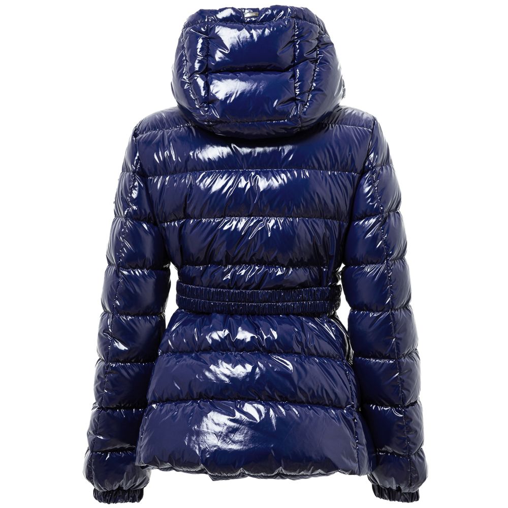 Jacket by Herno for women in polyamide blue features a smart silhouette, perfectly accentuated by its unique and functional for a smart finish.