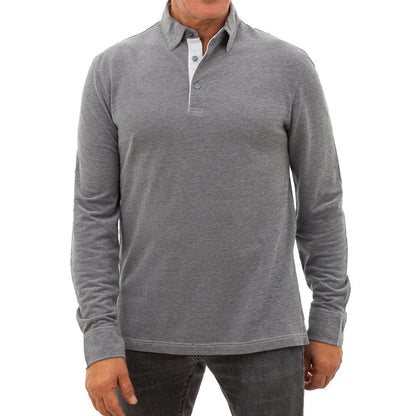 This Polo Shirt by Corneliani for men in cotton gray presents a flawless silhouette, showcasing flawless detailing and a refined for a truly flawless aesthetic.