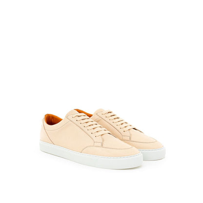 Sneakers by Burberry for women in leather & rubber pink, white & signature features an timeless silhouette from the Women's Casual Leather & Rubber Sneakers collection, showcasing a signature casual style with an timeless finish.