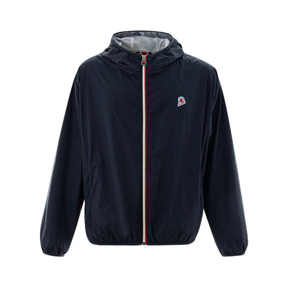 Invicta Men's Blue Polyamide Jacket with Hood