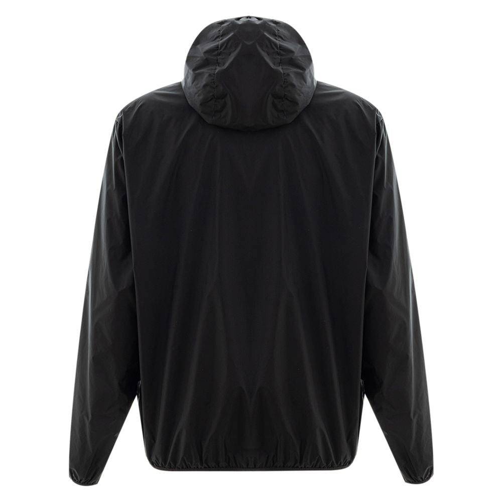 Invicta Men's Black Polyamide Jacket with Hood